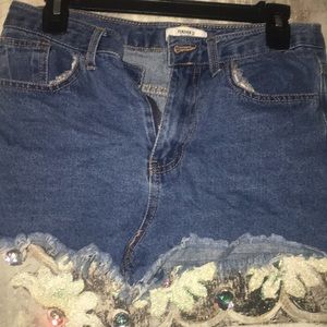 Denim Jean Shorts